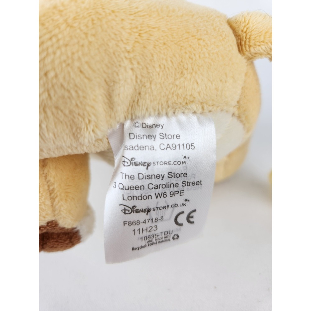 Disney Store Lion King‎ 7" Young Simba Plush Stuffed Animal Toy Soft Stuffy DVD - Picture 3 of 7